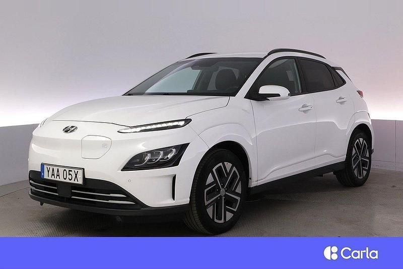 Vit Begagnad 2022 Hyundai Kona Essential SUV | 189 900 kr (Marknadspris) - Bild 1/4