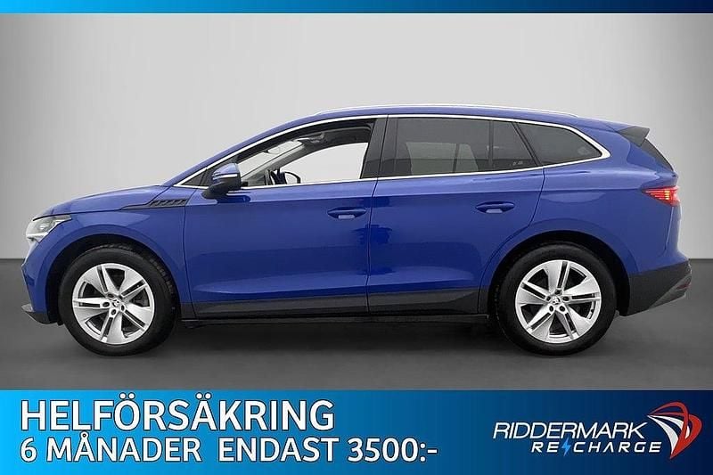 Begagnad Skoda Enyaq iV 150 kW (204 HK) 2022 Blå SUV