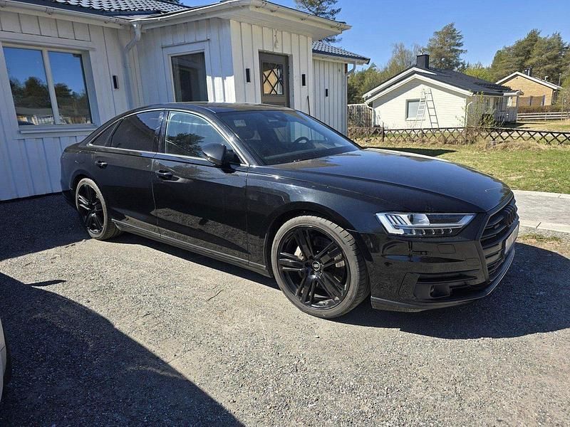 Svart Begagnad 2019 Audi A8 Premium Sedan | 495 000 kr - Bild 1/4