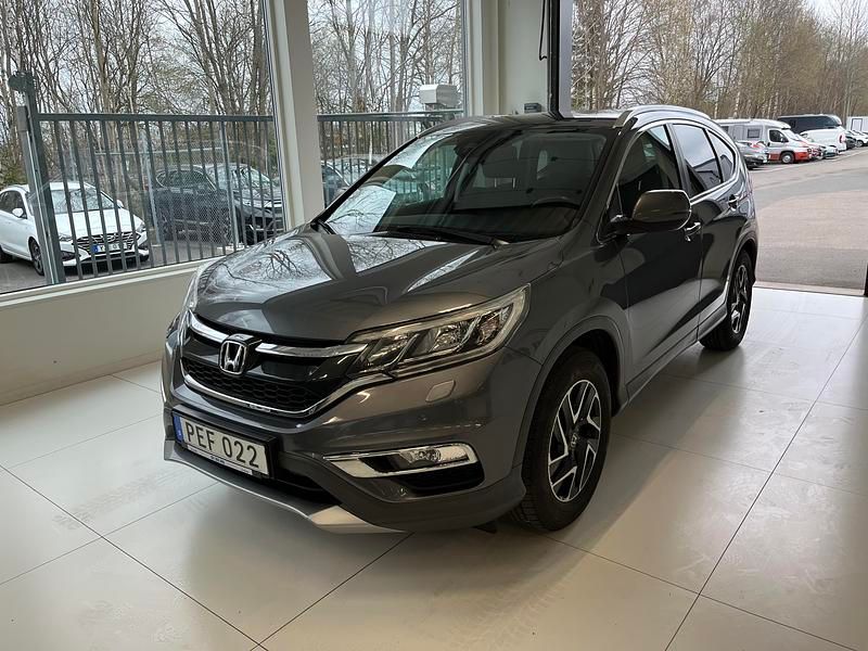 Begagnad Honda CR-V Elegance 122 HK (89 kW) 2016 Mörkgrå (grå) SUV