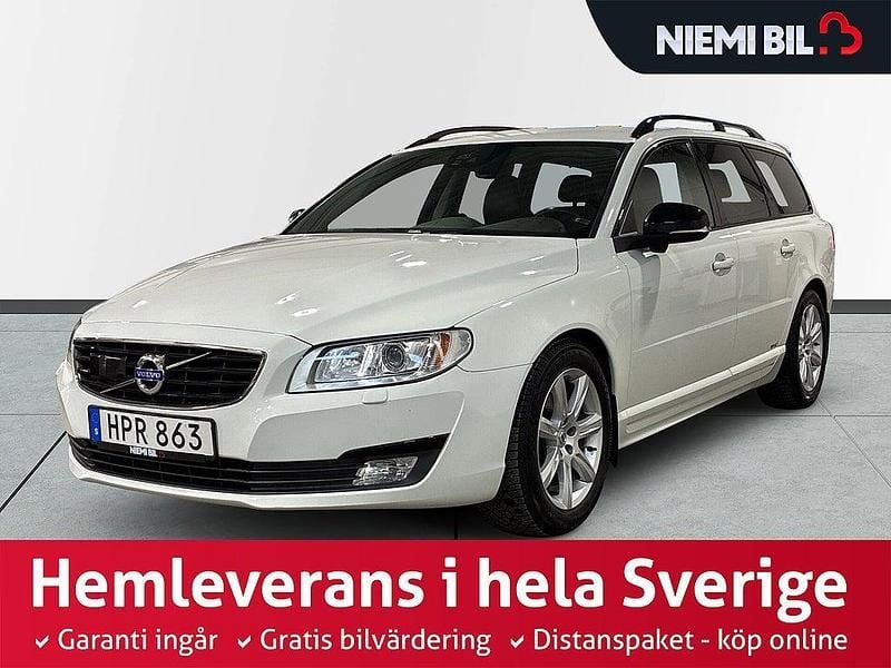 Begagnad Volvo V70 Dynamic 181 HK (133 kW) 2015 Vit Kombi