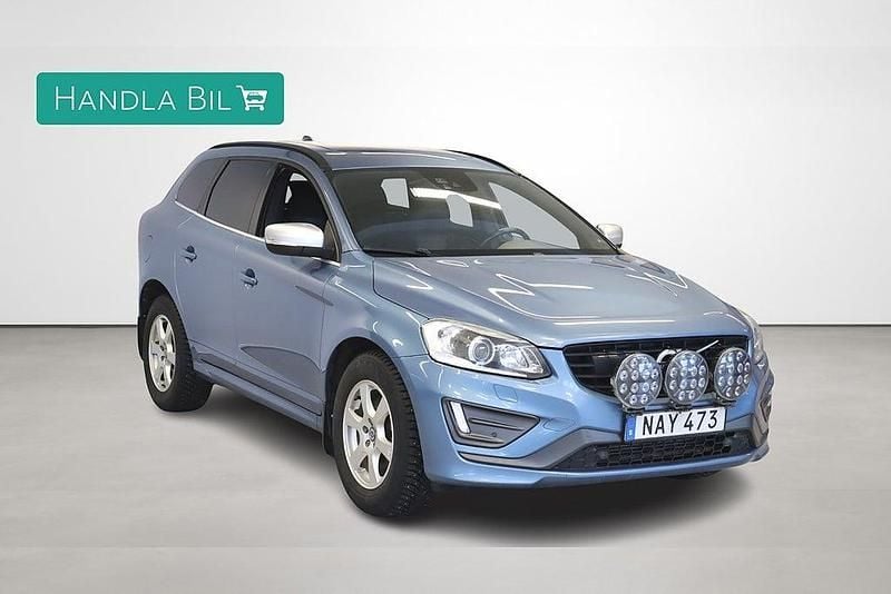 Begagnad Volvo XC60 R-Design 190 HK (139 kW) 2016 Blå SUV