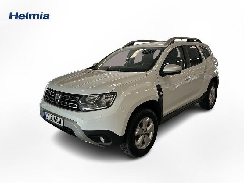 Vit Begagnad 2019 Dacia Duster Comfort SUV | 142 900 kr (Bra pris) - Bild 1/4