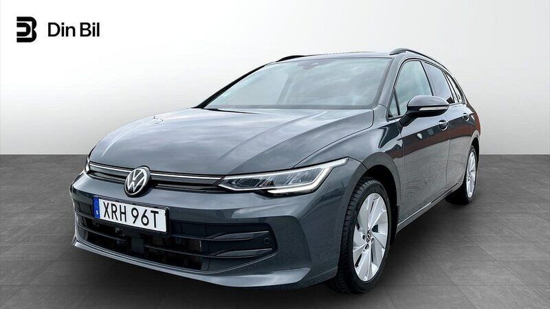 Mörkgrå Ny 2025 VW Golf VIII Edition Kombi | 347 300 kr (Marknadspris) - Bild 1/4