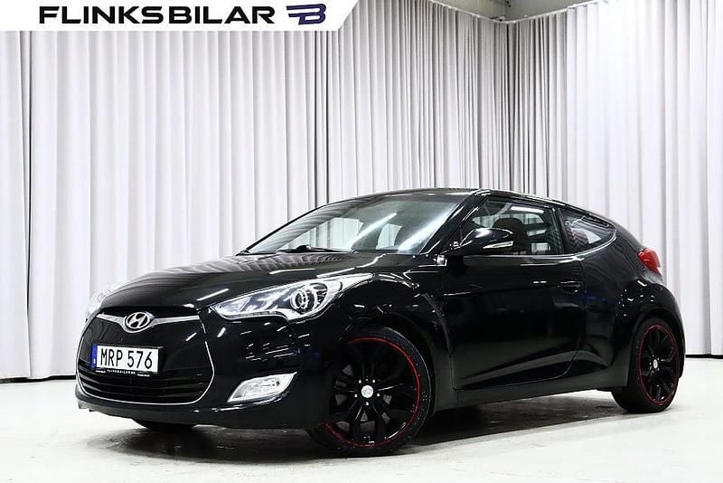 Begagnad Hyundai Veloster 140 HK (102 kW) 2011 Svart Halvkombi