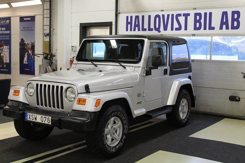 Såld Jeep Wrangler 4.0 V6 4WD Auto., begagnad 2006, 12 675