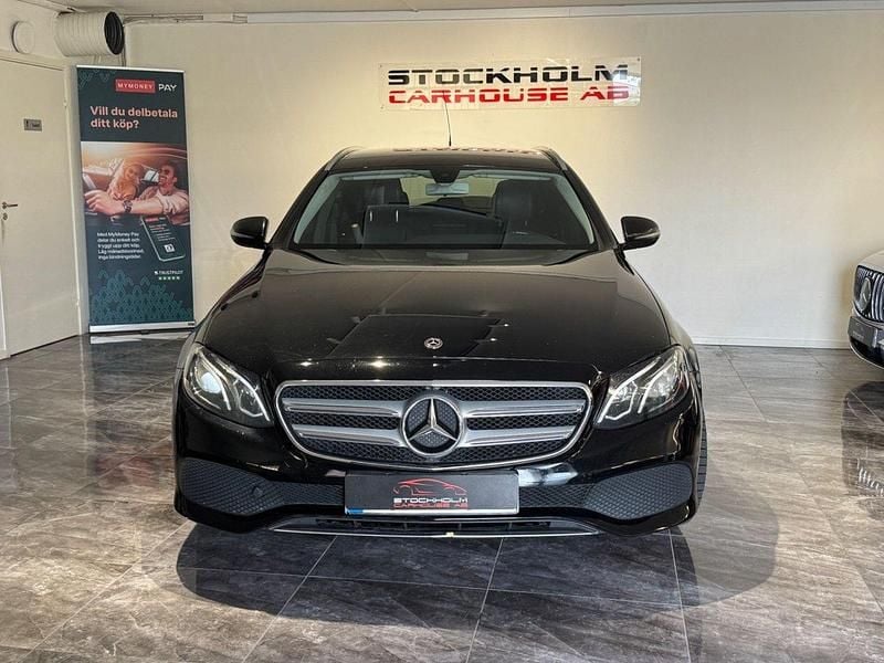 Begagnad Mercedes E220 Avantgarde 195 HK (143 kW) 2017 Svart Kombi