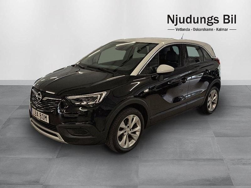 Svart Begagnad 2019 Opel Crossland X Dynamic SUV | 179 900 kr (Dyr) - Bild 1/4