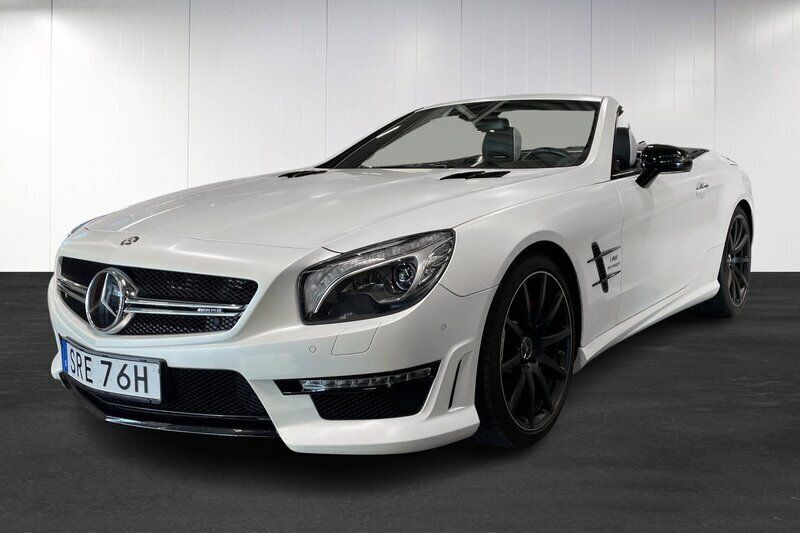Vit Begagnad 2015 Mercedes SL63 AMG AMG Sportkupé | 899 000 kr - Bild 1/4