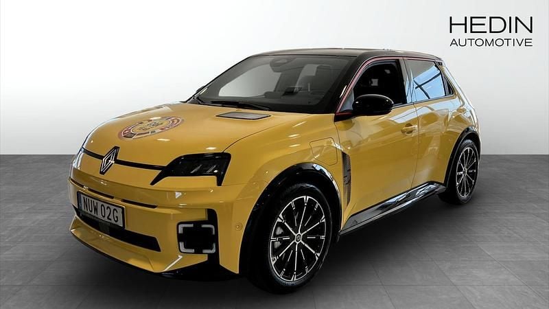 Grå Ny 2025 Renault R5 Iconic Halvkombi | 364 900 kr (Superpris) - Bild 1/4