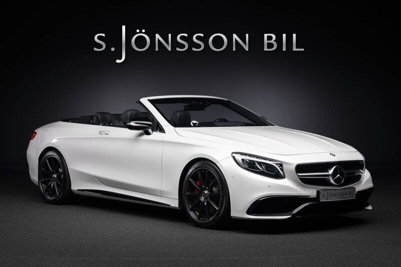 Vit Begagnad 2016 Mercedes S63 AMG AMG Cab | 1 100 000 kr - Bild 1/4