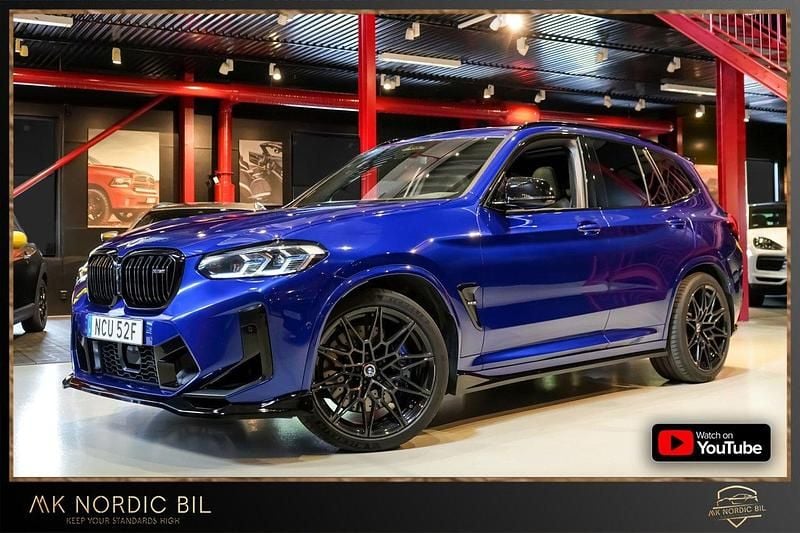 Mörkblå Begagnad 2021 BMW X3 Competition Edition SUV | 799 000 kr - Bild 1/4