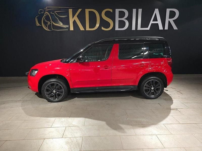 Röd Begagnad 2016 Skoda Yeti Monte Carlo SUV | 129 800 kr (Marknadspris) - Bild 1/4