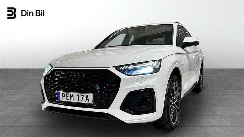 Vit Begagnad 2022 Audi Q5 Sportback S-Line SUV | 459 000 kr (Marknadspris) - Bild 1/4