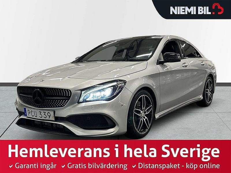 Silver Begagnad 2016 Mercedes CLA220 AMG Sedan | 219 900 kr (Marknadspris) - Bild 1/3