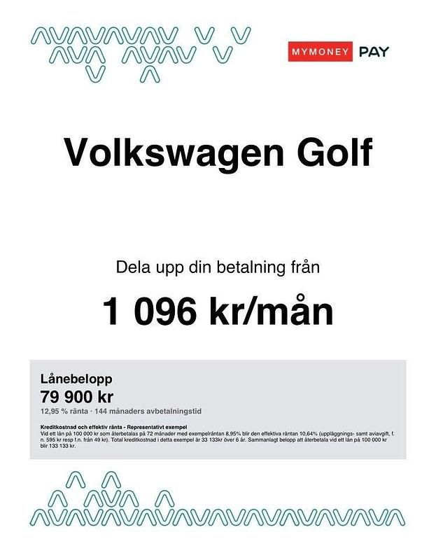 Begagnad VW Golf VII 110 HK (80 kW) 2017 Grå Kombi