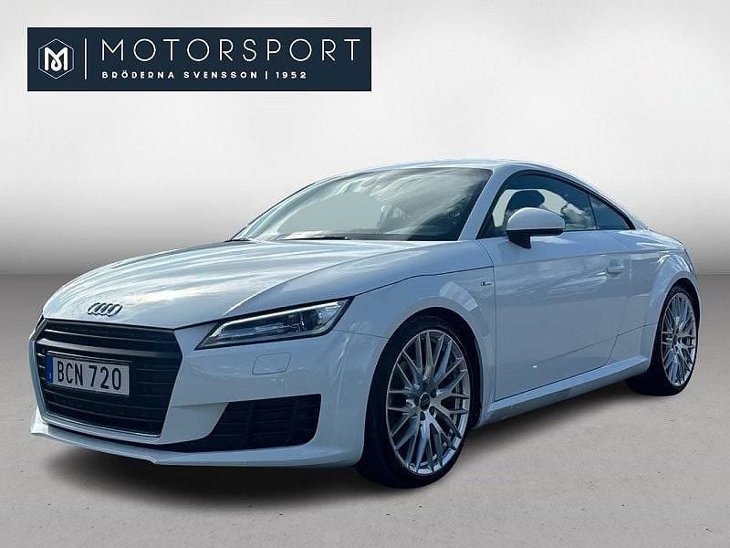 Vit Begagnad 2016 Audi TT S-Line Sportkupé | 249 900 kr (Lite dyr) - Bild 1/3