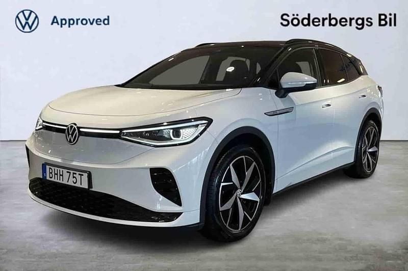 Vit Begagnad 2022 VW ID.4 GTX SUV | 374 500 kr - Bild 1/1
