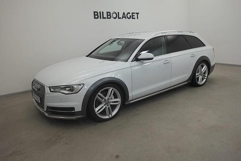 Vit Begagnad 2015 Audi A6 Allroad Kombi | 175 800 kr (Marknadspris) - Bild 1/4