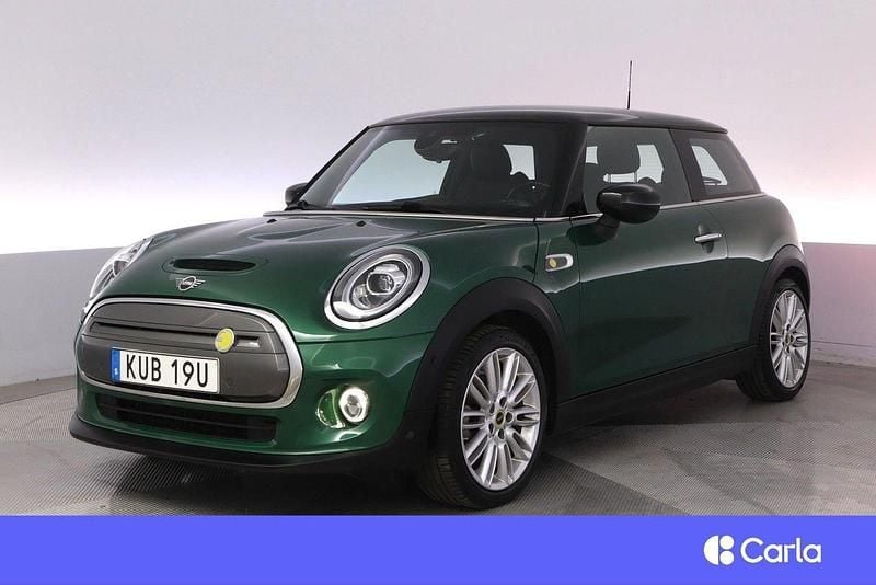 Grön Begagnad 2020 Mini Cooper SE Halvkombi | 188 900 kr (Marknadspris) - Bild 1/3