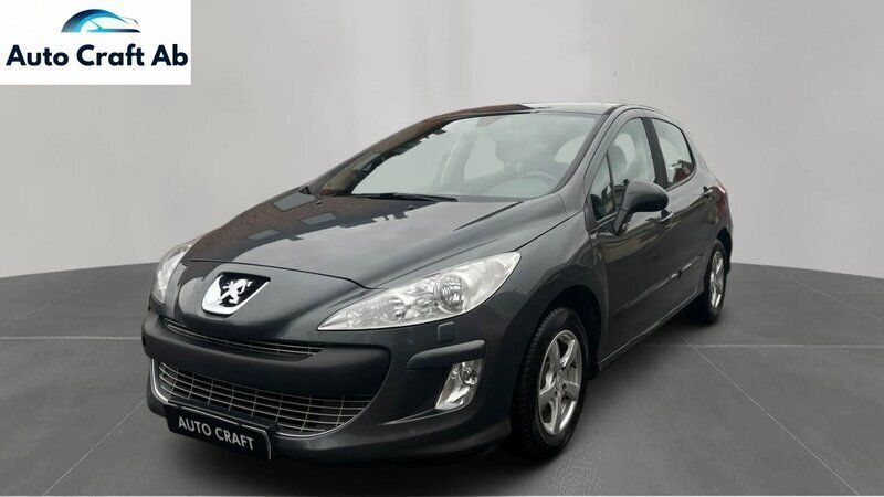 Mörkgrå Begagnad 2009 Peugeot 308 Halvkombi | 45 499 kr (Marknadspris) - Bild 1/4