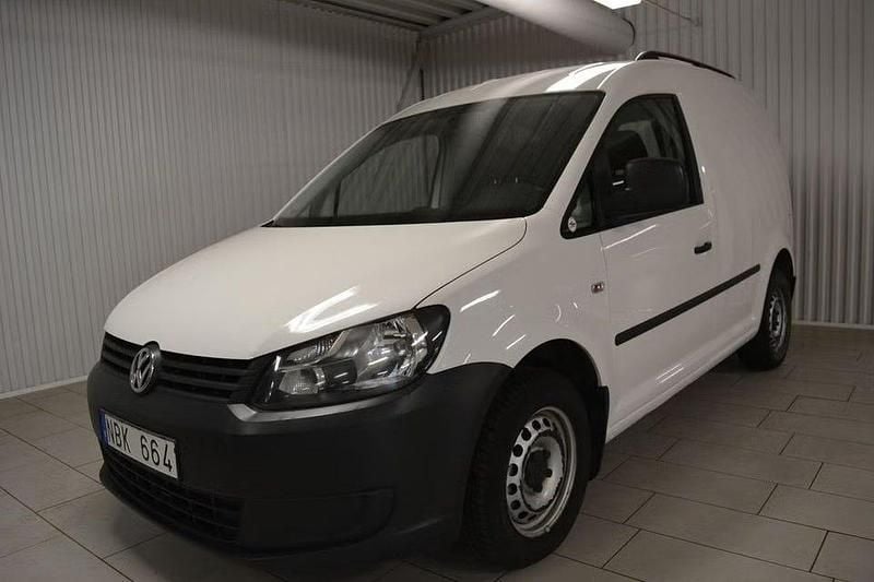 Begagnad VW Caddy 102 HK (75 kW) 2013 Vit Minibuss