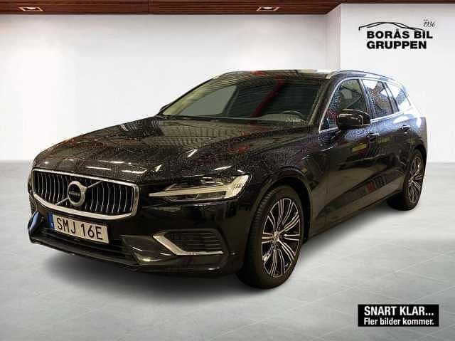 Svart Begagnad 2021 Volvo V60 Inscription Kombi | 299 000 kr (Marknadspris) - Bild 1/4