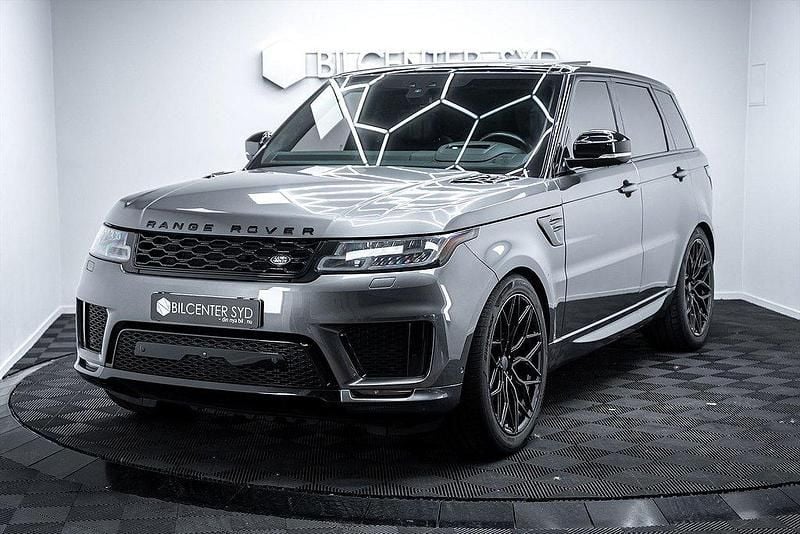 Grå Begagnad 2018 Land Rover Range Rover Sport Autobiography SUV | 549 900 kr (Bra pris) - Bild 1/4