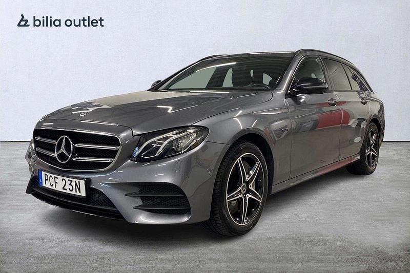 Grå Begagnad 2019 Mercedes E300 AMG Kombi | 279 000 kr (Superpris) - Bild 1/3