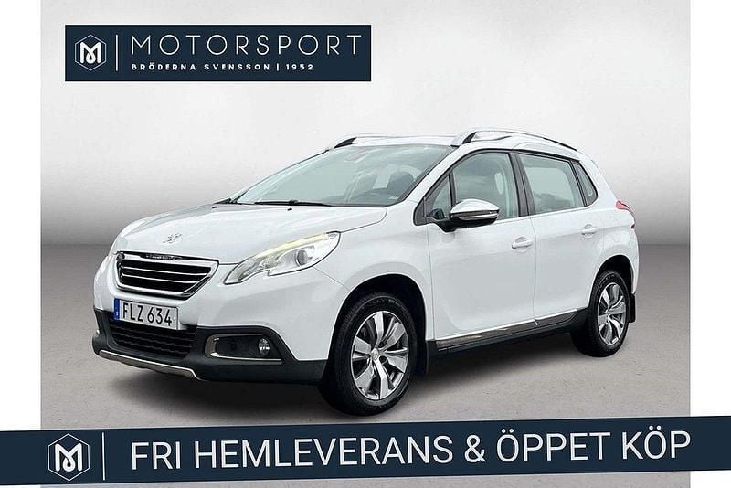 Vit (vit solid) Begagnad 2016 Peugeot 2008 SUV | 119 900 kr (Lite dyr) - Bild 1/3