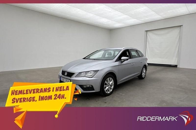 Silver Begagnad 2018 Seat Leon ST Style Kombi | 144 800 kr (Marknadspris) - Bild 1/3