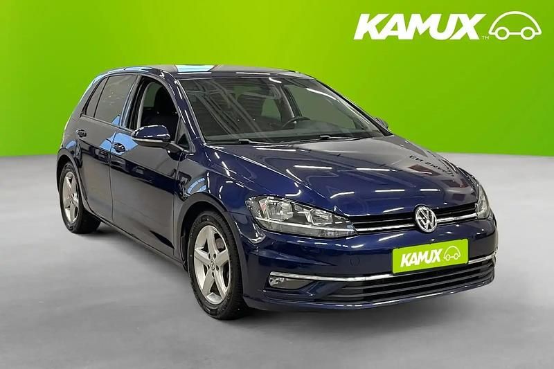 Blå Begagnad 2018 VW Golf VII GT Halvkombi | 188 700 kr (Marknadspris) - Bild 1/4