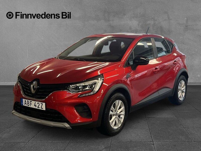 Röd Begagnad 2022 Renault Captur Zen SUV | 214 000 kr (Marknadspris) - Bild 1/4