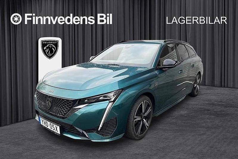 Blå Begagnad 2024 Peugeot 308 SW Kombi | 259 800 kr - Bild 1/4