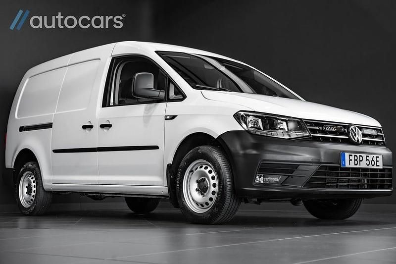 Begagnad VW Caddy Maxi 122 HK (89 kW) 2020 Vit Minibuss