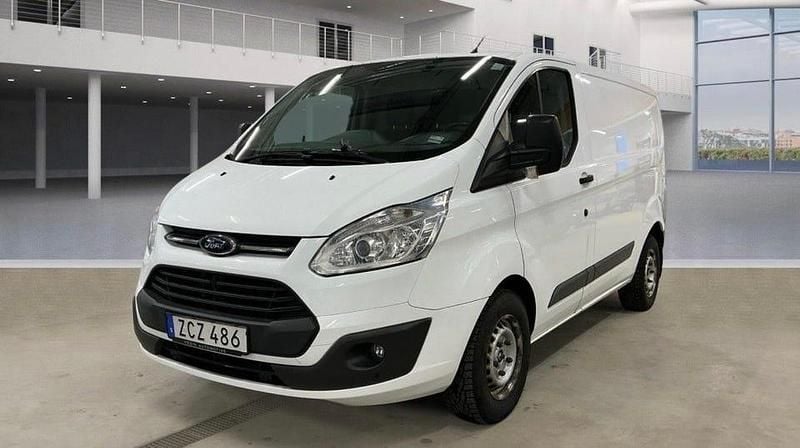 Vit Begagnad 2018 Ford Transit Custom | 85 000 kr - Bild 1/4