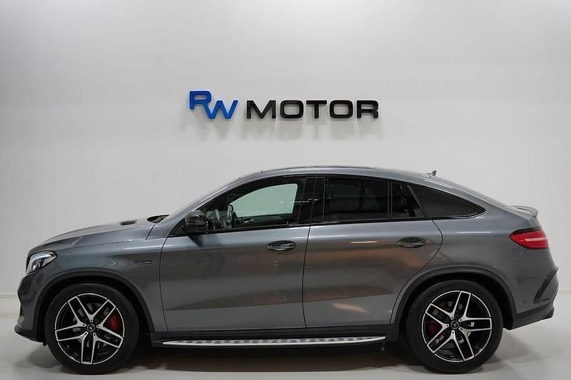 Begagnad Mercedes GLE43 AMG AMG 367 HK (269 kW) 2017 Grå Sportkupé