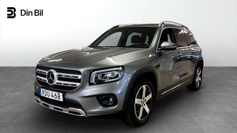 Mörkgrå Begagnad 2019 Mercedes GLB220 SUV | 309 900 kr - Bild 1/4