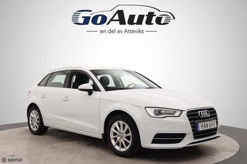 Begagnad Audi A3 112 HK (82 kW) 2015 Vit