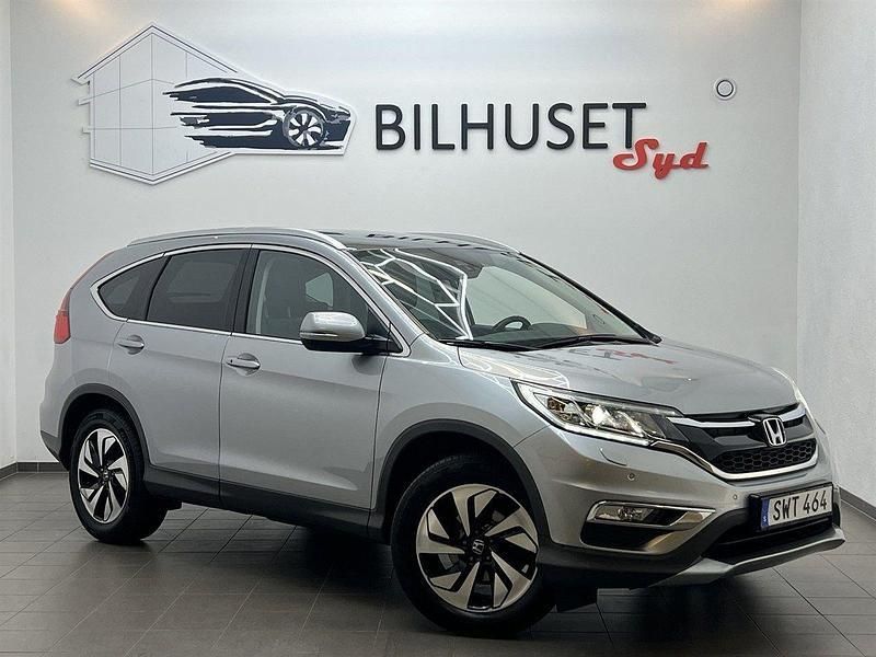 Silver Begagnad 2017 Honda CR-V Executive SUV | 198 500 kr (Bra pris) - Bild 1/4