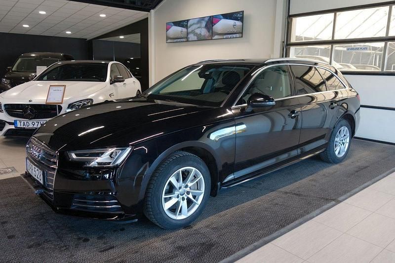 Svart Begagnad 2017 Audi A4 Proline Kombi | 219 000 kr (Marknadspris) - Bild 1/4