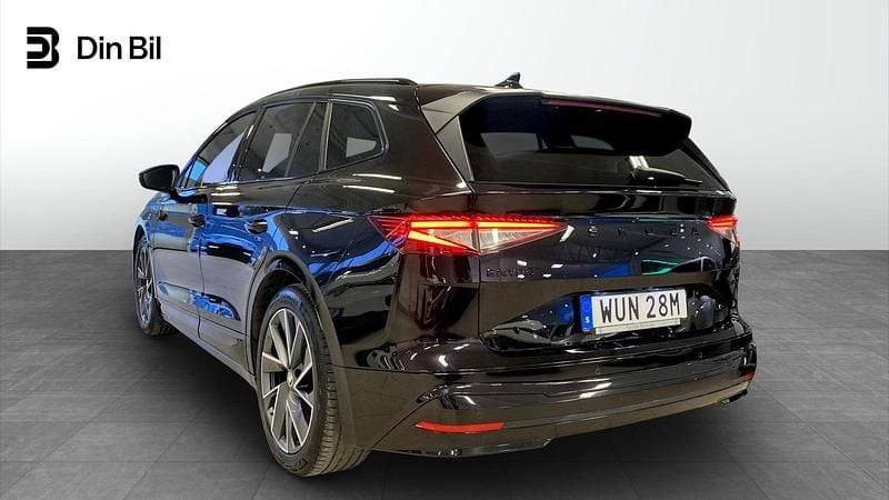 Begagnad Skoda Enyaq iV SportLine 194 kW (265 HK) 2022 Svart SUV