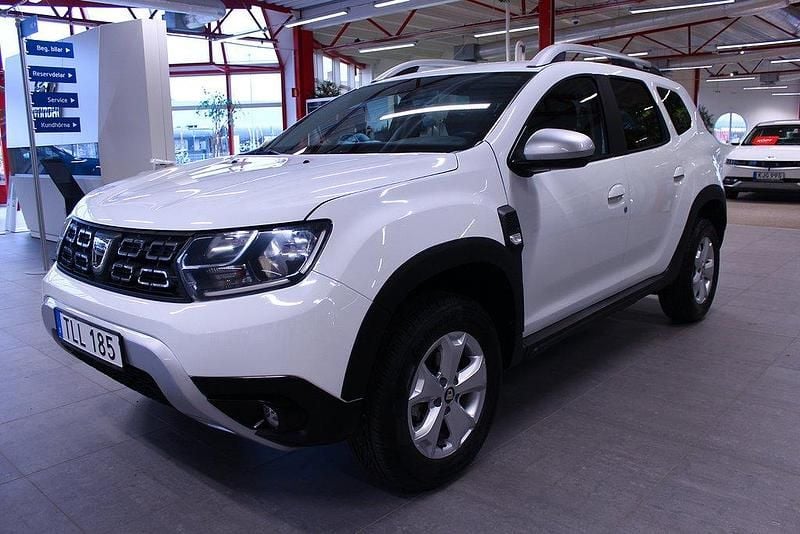 Vit Begagnad 2018 Dacia Duster SUV | 154 000 kr (Marknadspris) - Bild 1/4