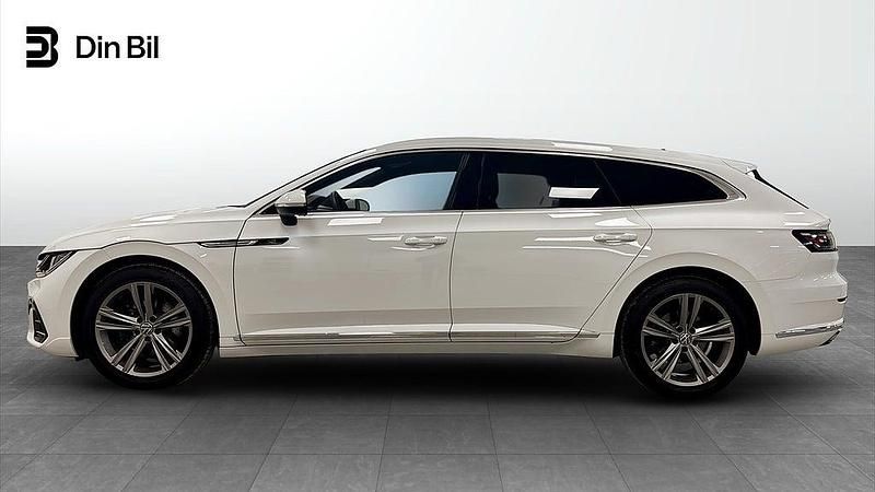 Begagnad VW Arteon R-line 200 HK (147 kW) 2020 Pure white Kombi