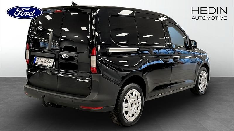 Ny Ford Transit 2025 Svart Pickup