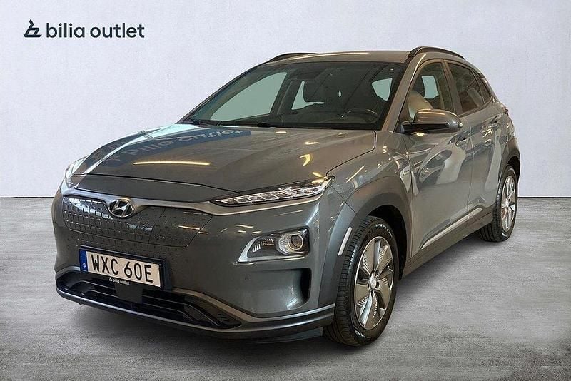 Grå Begagnad 2020 Hyundai Kona Premium SUV | 169 900 kr (Bra pris) - Bild 1/4