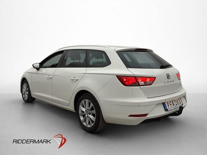 Begagnad Seat Leon 110 HK (80 kW) 2017 Vit Kombi