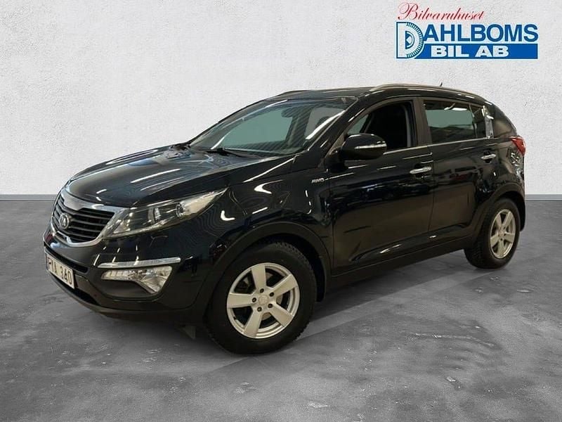 Svart Begagnad 2013 Kia Sportage SUV | 124 900 kr (Lite dyr) - Bild 1/4