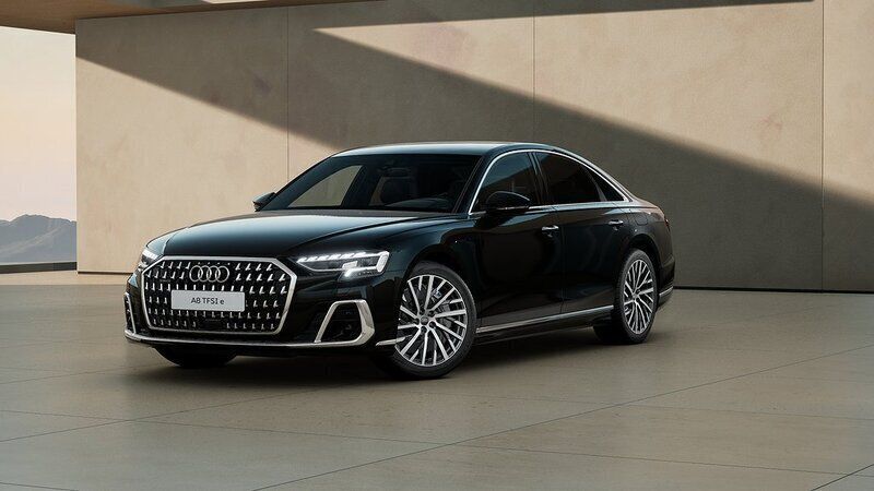 Svart Ny 2024 Audi A8 Sedan | 1 453 000 kr - Bild 1/4