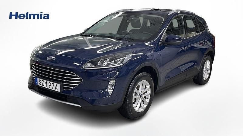 Blå Begagnad 2022 Ford Kuga Titanium SUV | 239 000 kr (Bra pris) - Bild 1/4